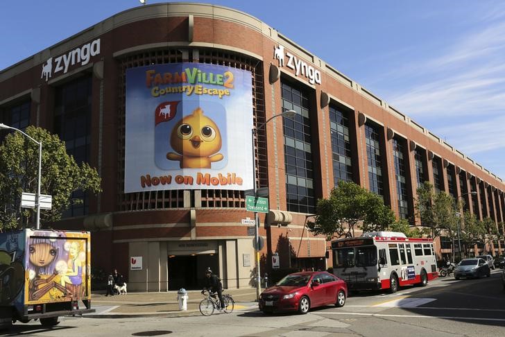 © Reuters. The Zynga headquarters is pictured in San Francisco
