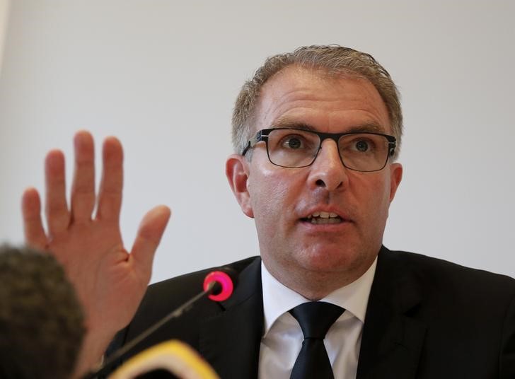 © Reuters.  CEO da Lufthansa, Carsten Spohr