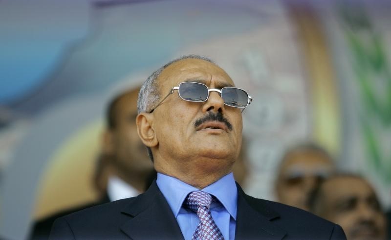 © Reuters. دور علي عبد الله صالح المستتر في الانزلاق إلى حرب اليمن