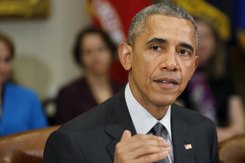 © Reuters. البيت الأبيض:أوباما يبدي دعمه للتحرك في اليمن خلال اتصال مع العاهل السعودي