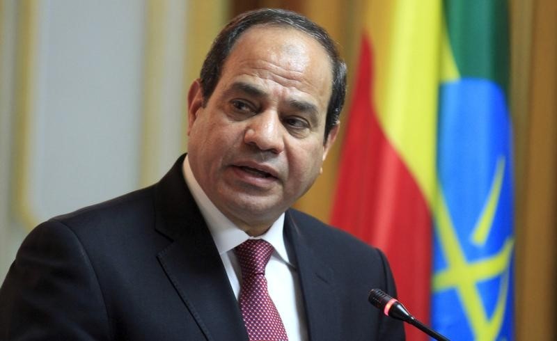© Reuters. السيسي:مصر ترحب بقرار وزراء الخارجية العرب تشكيل قوة عربية مشتركة