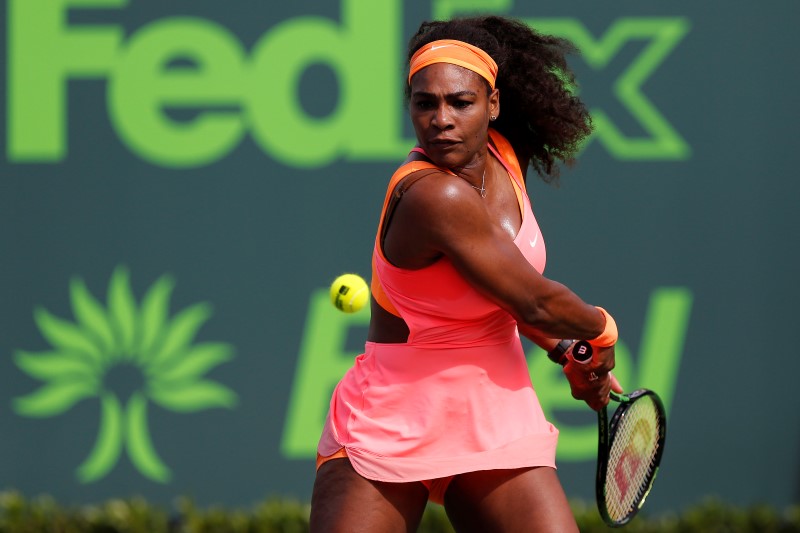 © Reuters. Tennis: Miami Open-Williams v Niculescu