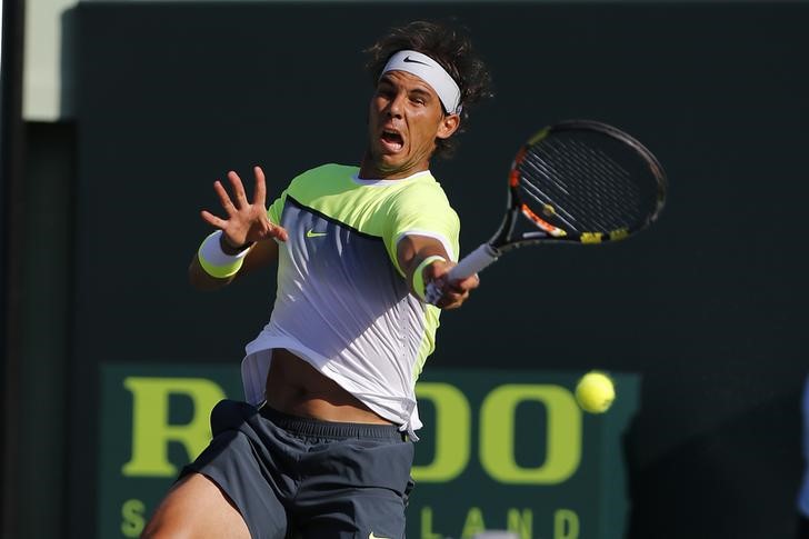 © Reuters.  Nadal cae en el Abierto de Miami frente a Verdasco