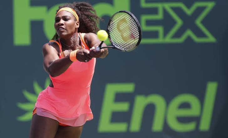 © Reuters. Tennis: Miami Open-Williams v Kuznetsova