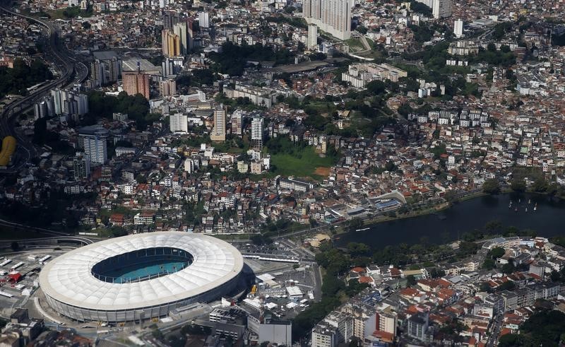 © Reuters. ناد برازيلي يترك استاد كأس العالم في سلفادور
