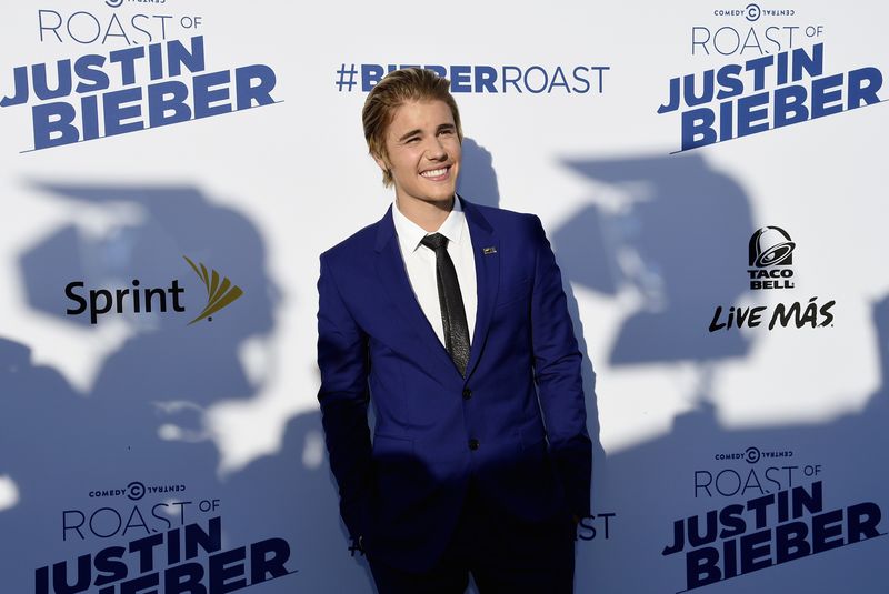 © Reuters. Cantor Justin Bieber 