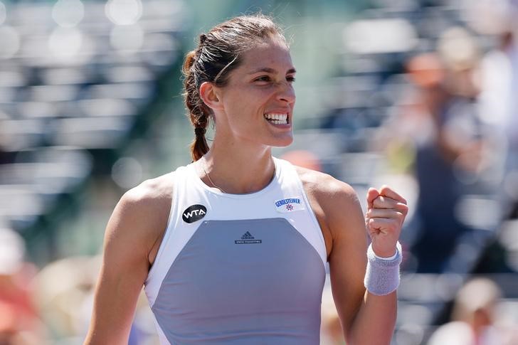 © Reuters. Tennis: Miami Open-Petkovic v Pliskova