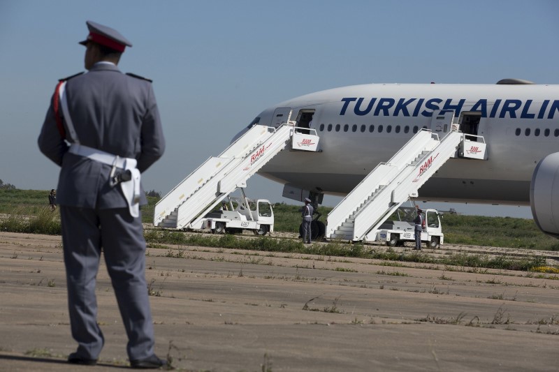 © Reuters. Desviado un vuelo de Turkish a Estambul por causas desconocidas  