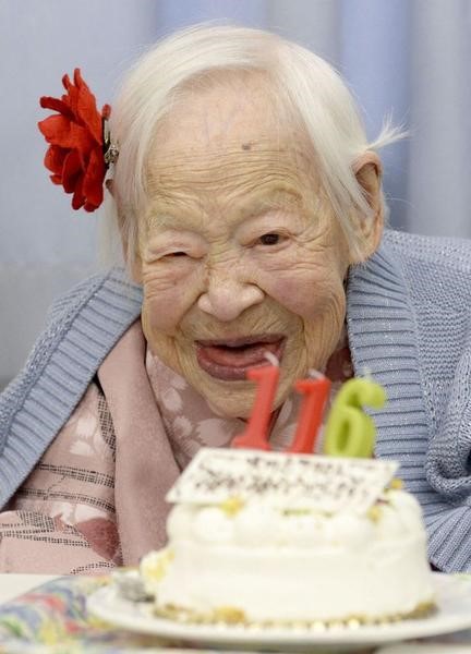 © Reuters. وسائل إعلام: وفاة أكبر معمرة في اليابان عن 117 عاما