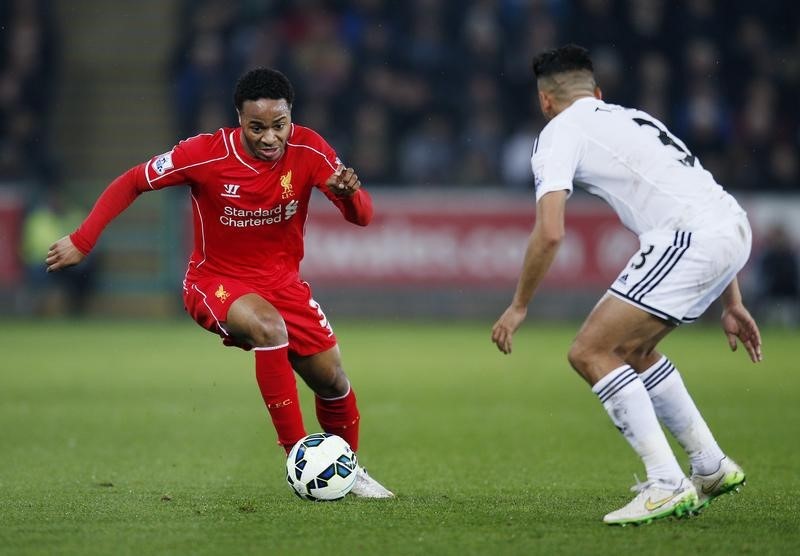 © Reuters. Swansea City v Liverpool - Barclays Premier League