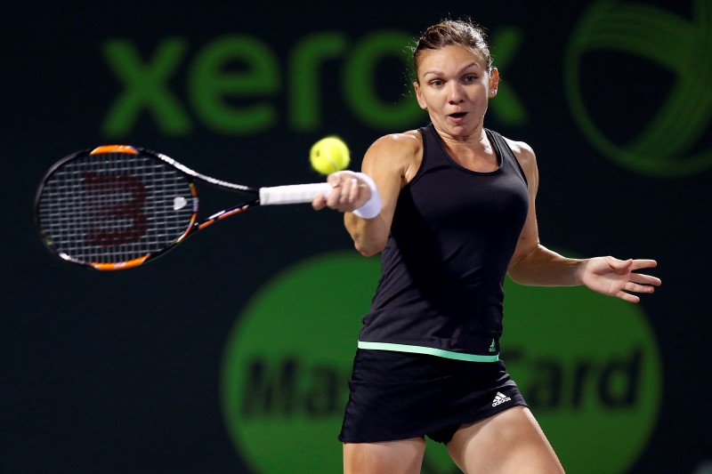 © Reuters. Tennis: Miami Open-Williams v Halep