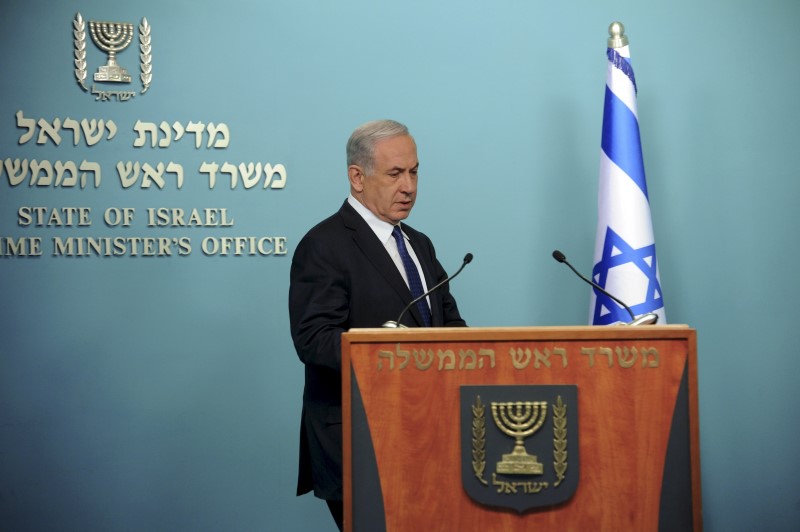© Reuters. بيان: الحكومة الإسرائيلية المصغرة متحدة في رفض الاتفاق الإيراني