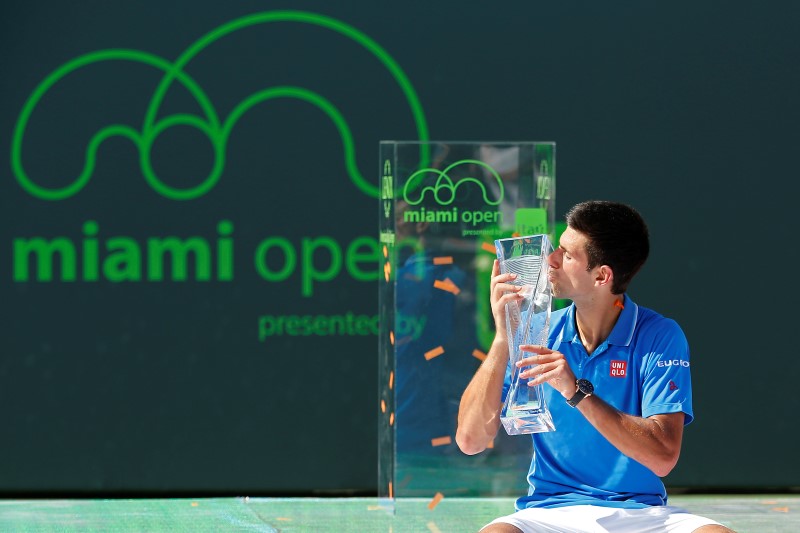 © Reuters. Tennis: Miami Open-Djokovic v Murray
