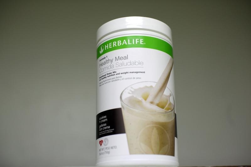 © Reuters. An Herbalife product is seen at a clinic in the Mission District in San Francisco