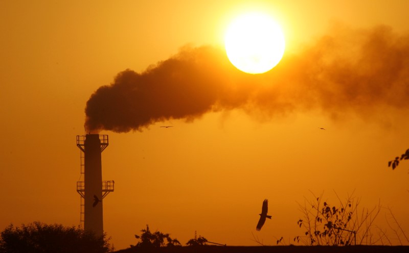 © Reuters. L'INDE SUIVRA SA PROPRE VOIE CONTRE LE RÉCHAUFFEMENT CLIMATIQUE