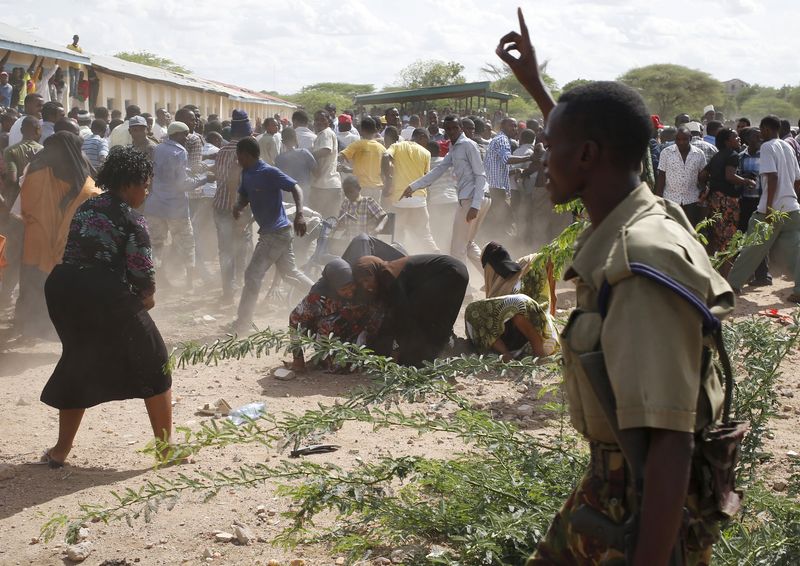 © Reuters. Campus da Universidade Garissa, onde grupo alinhado com a Al Qaeda matou 148 pessoas