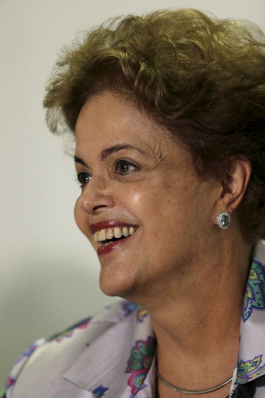 © Reuters. Presidente Dilma Rousseff em evento no Palácio do Planalto, em foto de arquivo
