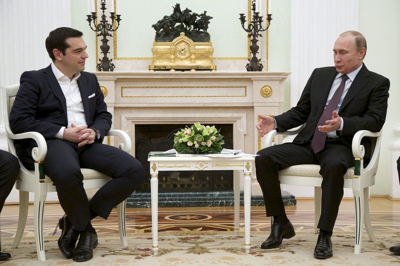 © Reuters. Grecia no ha pedido ayuda a Rusia, según un alto cargo griego