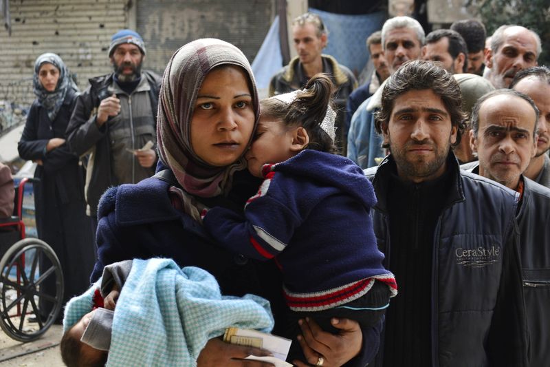 © Reuters. La ONU advierte sobre "matanza de inocentes" en campamento de refugiados sirio