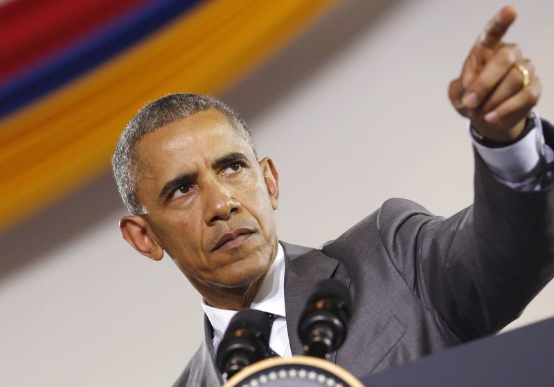 © Reuters. Obama participa de evento na Jamaica