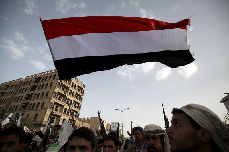 © Reuters. Protesto em Sanaa