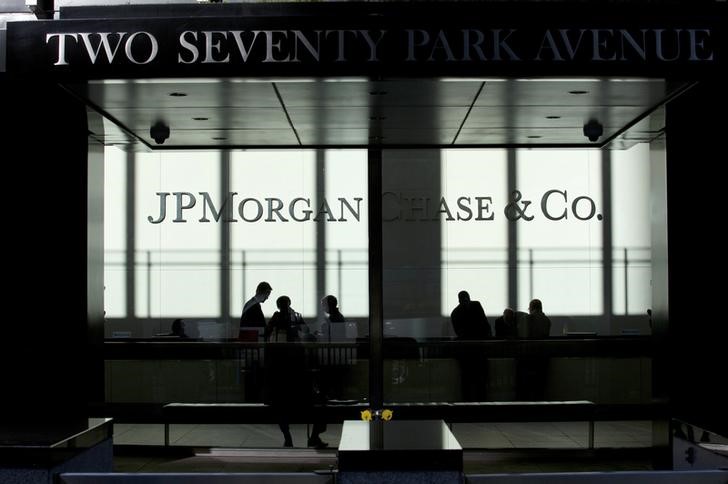 © Reuters. Sede do banco JPMorgan Chase & Co, em Nova York