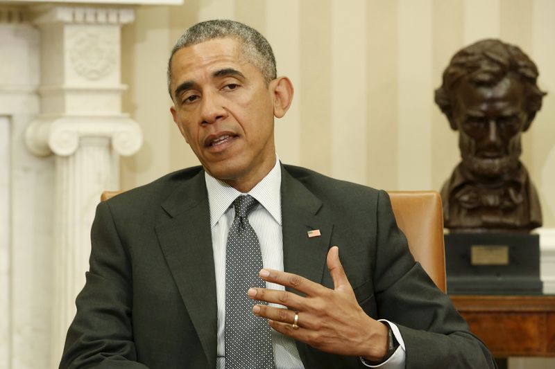 © Reuters. أوباما يقول للكونجرس إنه يعتزم حذف كوبا من قوائم الإرهاب