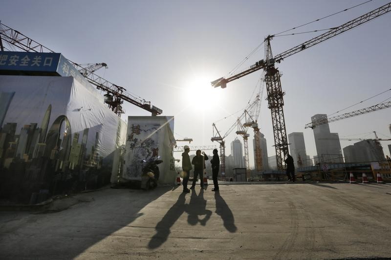 © Reuters. نمو الاستثمار العقاري في الصين يتراجع الي أدنى مستوى في ست سنوات