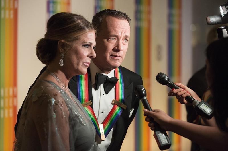 © Reuters. La esposa de Tom Hanks se somete a una doble mastectomía por cáncer de mama