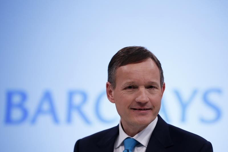 © Reuters. Barclays chief executive Antony Jenkins poses for the media in London