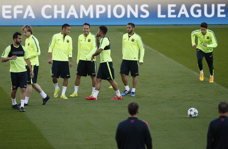 © Reuters. Barça, United y Chelsea participarán en un torneo de pretemporada en EEUU