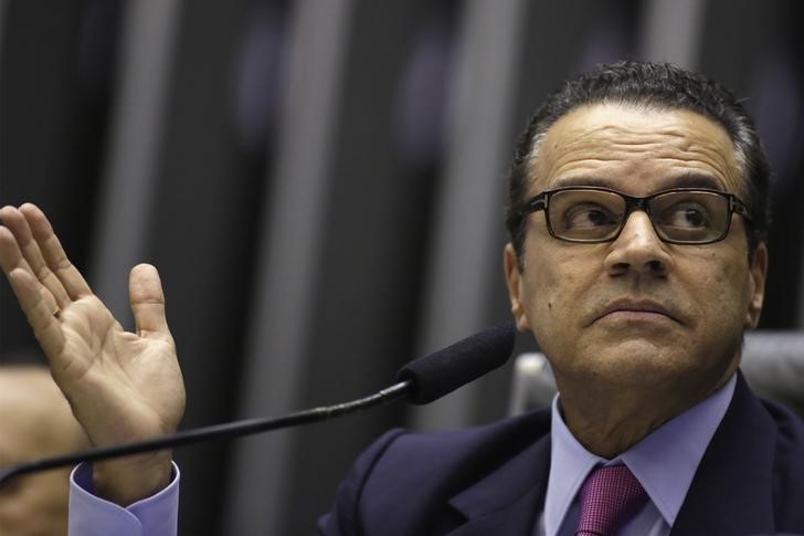 © Reuters. O então presidente da Câmara dos Deputados, Henrique Eduardo Alves, em 2013