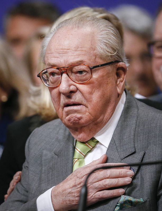 © Reuters. Foto de arquivo de  Jean-Marie Le Pen, fundador da Frente Nacional francesa