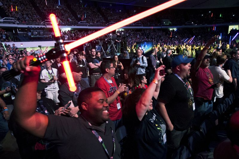 © Reuters. Convenção anual "Celebração Star Wars"