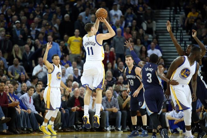 © Reuters. NBA: Memphis Grizzlies at Golden State Warriors