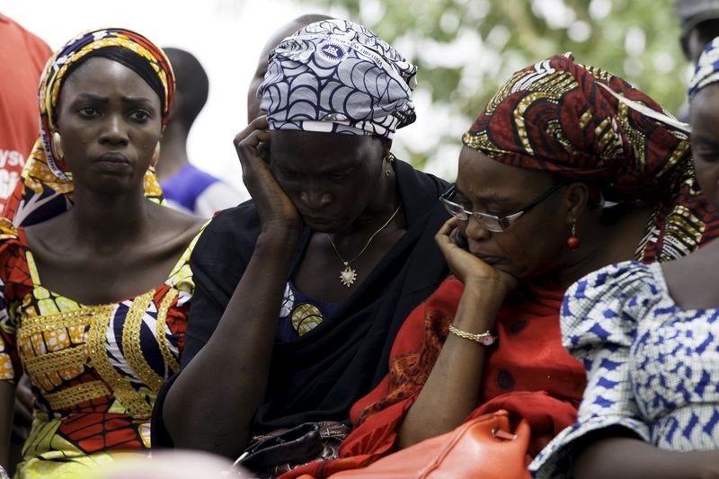 © Reuters. Primeiro ano do sequestro pelo Boko Haram de alunas na Nigéria