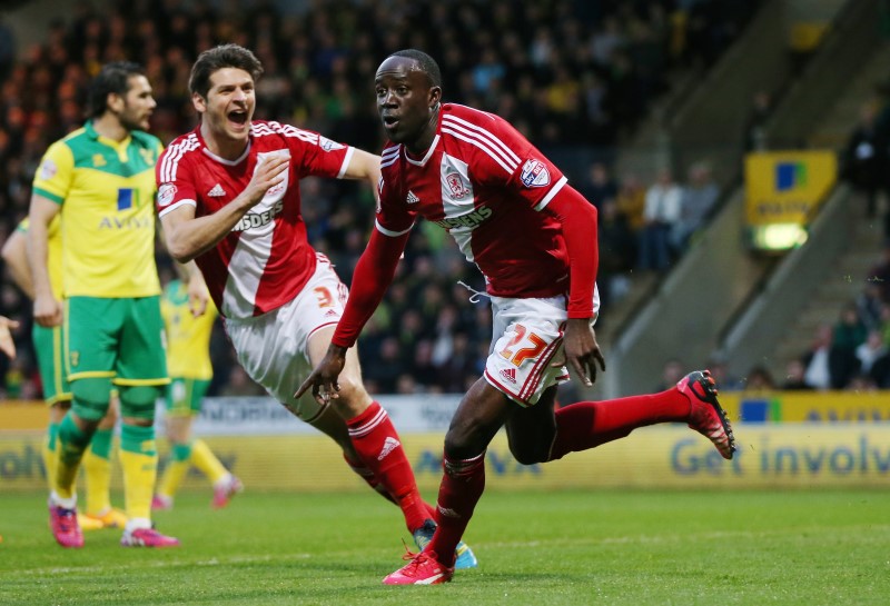 © Reuters. Norwich City v Middlesbrough - Sky Bet Football League Championship