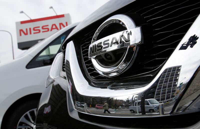 © Reuters. NISSAN VISE 1,3 MILLION DE VOITURES VENDUES EN CHINE EN 2015