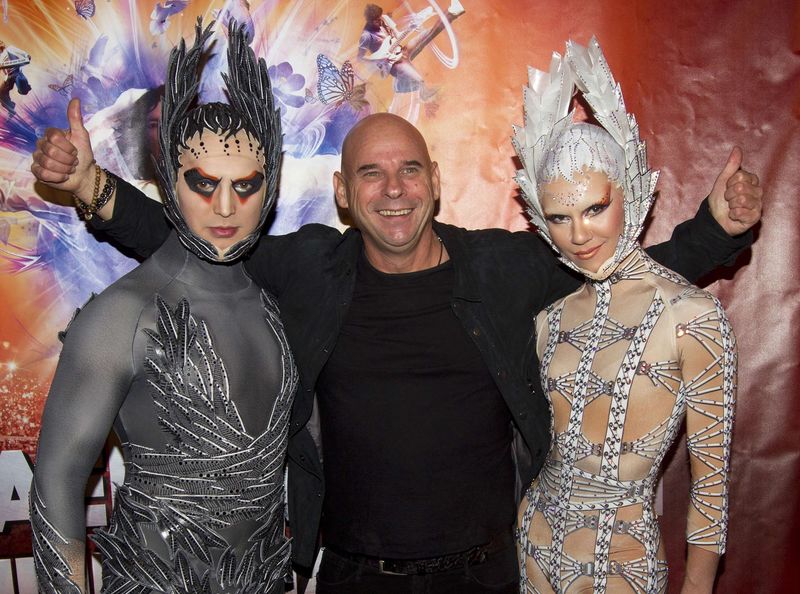 © Reuters. Cirque du Soleil's CEO Laliberte attends premiere of Michal Jackson World Tour show in Montreal
