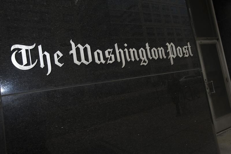 © Reuters. Sede do The Washington Post em Washington