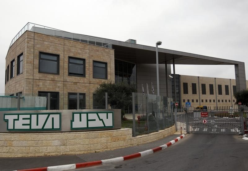 © Reuters. Teva plant is seen in Jerusalem