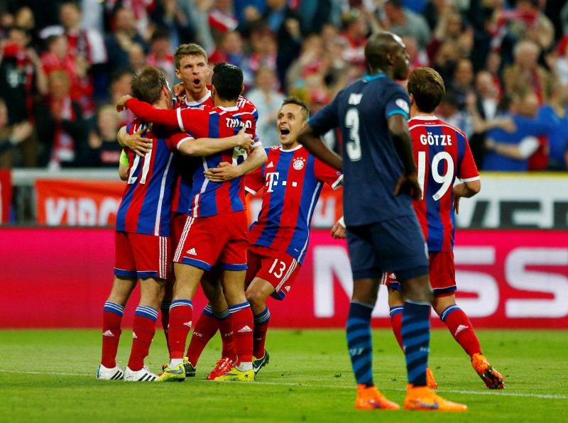 © Reuters. Bayern Munich v Porto - UEFA Champions League Quarter Final Second Leg