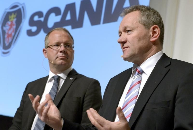 © Reuters. Volvo sustituye a su consejero delegado por el jefe de Scania