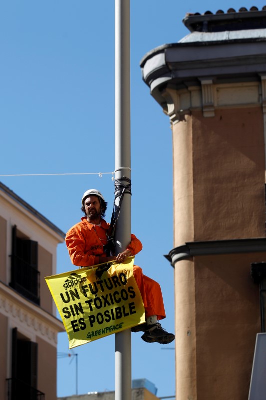 © Reuters. Ecologistas piden a políticos que medio ambiente entre en campaña electoral