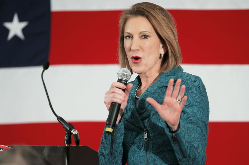 © Reuters. Ex-CEO da HP Carly Fiorina 