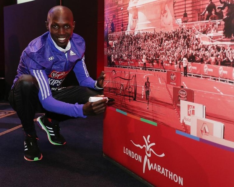 © Reuters. Virgin Money London Marathon Preview Press Conferences