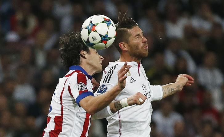 © Reuters. Jogador Sergio Ramos