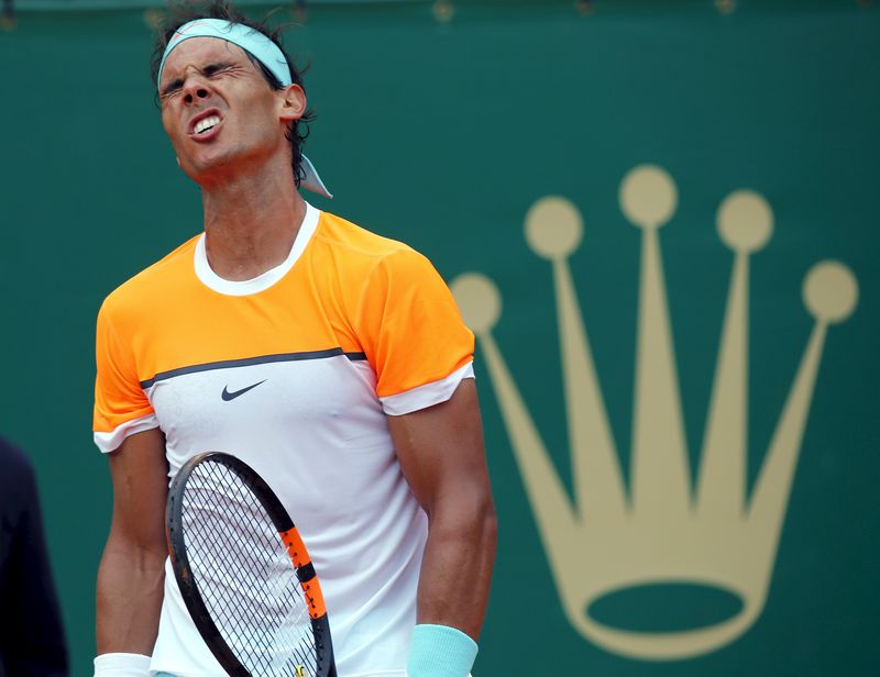 © Reuters. Tenista espanhol Rafael Nadal no Masters de Monte Carlo