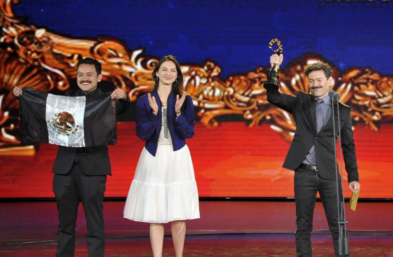 © Reuters. فيلم مكسيكي يفوز بجائزة مهرجان بكين السينمائي الدولي
