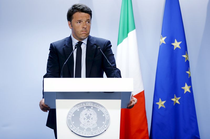© Reuters. Il premier Matteo Renzi in una immagine di archivio